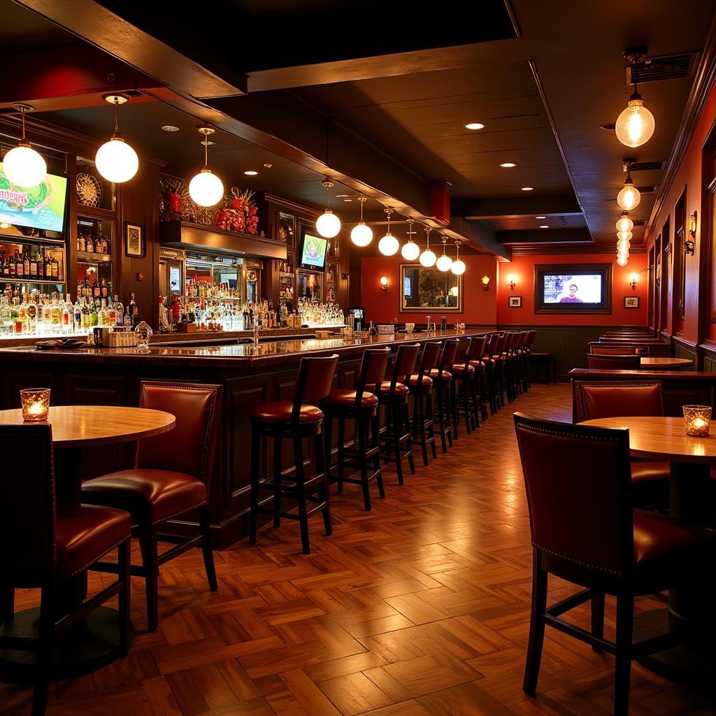 Interior view of a bar for sale in Baltimore