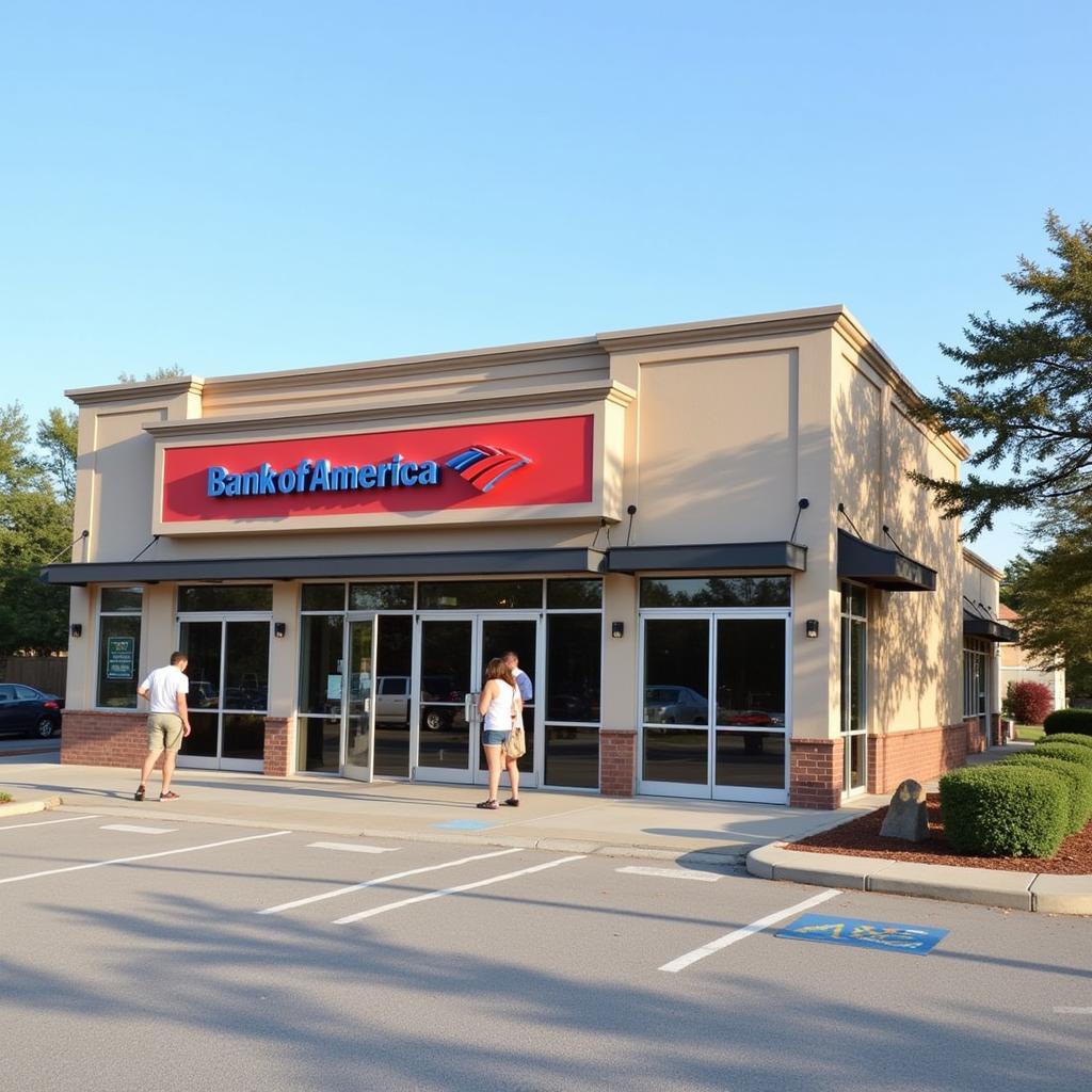 Bank of America branch in League City, Texas