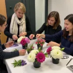 Floral Arrangement Workshop at Barbara's Flowers