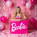 Barbie Box Adult Size Party Decor