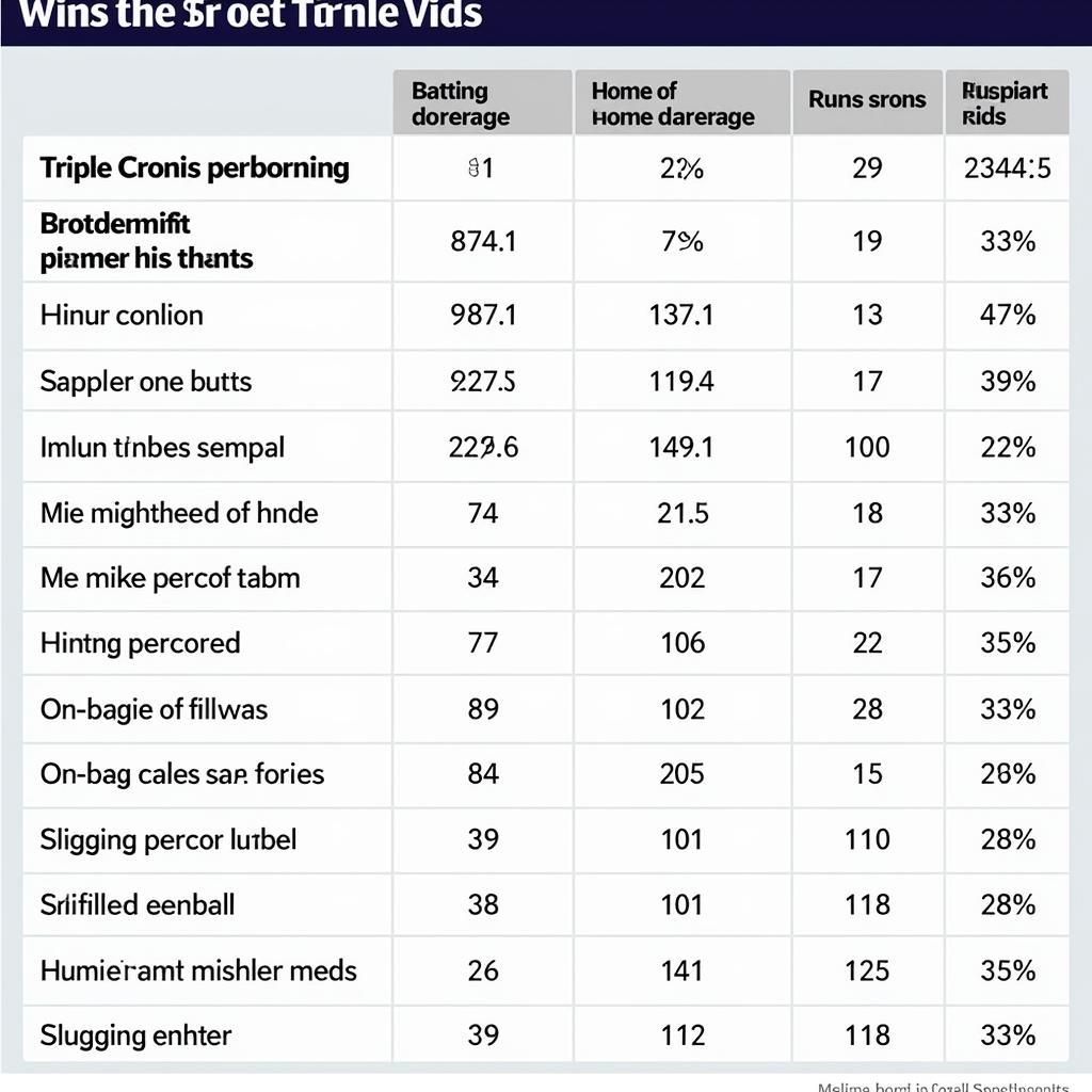 Statistical Breakdown of Recent Triple Crown Winners