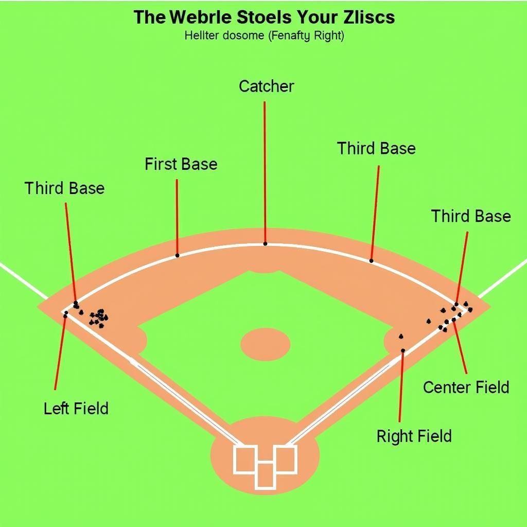 Standard Baseball Defensive Positions Chart