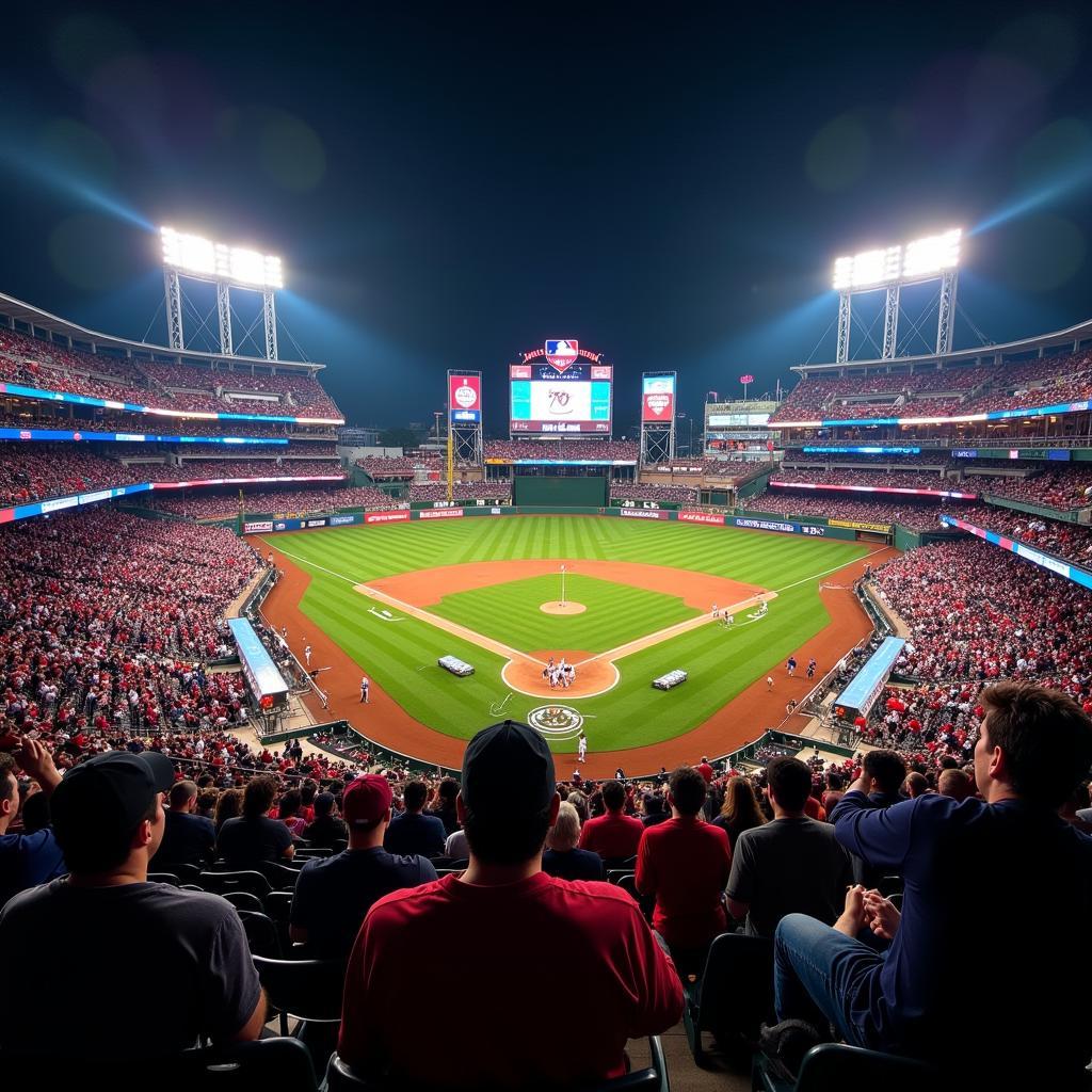 Baseball Stadium Fans