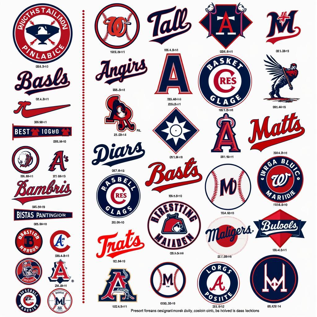 Evolution of Baseball Team Logos