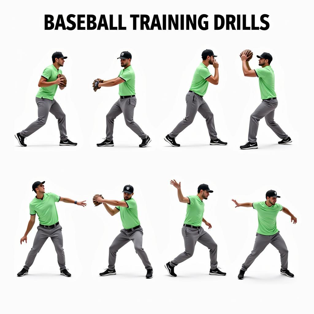 Baseball training drills for hitting