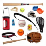 Baseball Training Equipment with Weighted Balls and Gloves