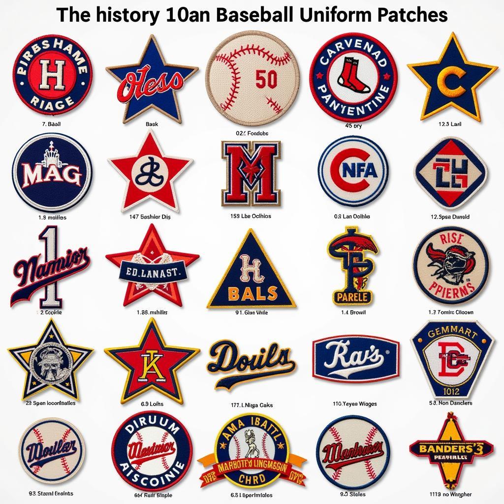 Baseball Uniform Patches: A Historical Evolution