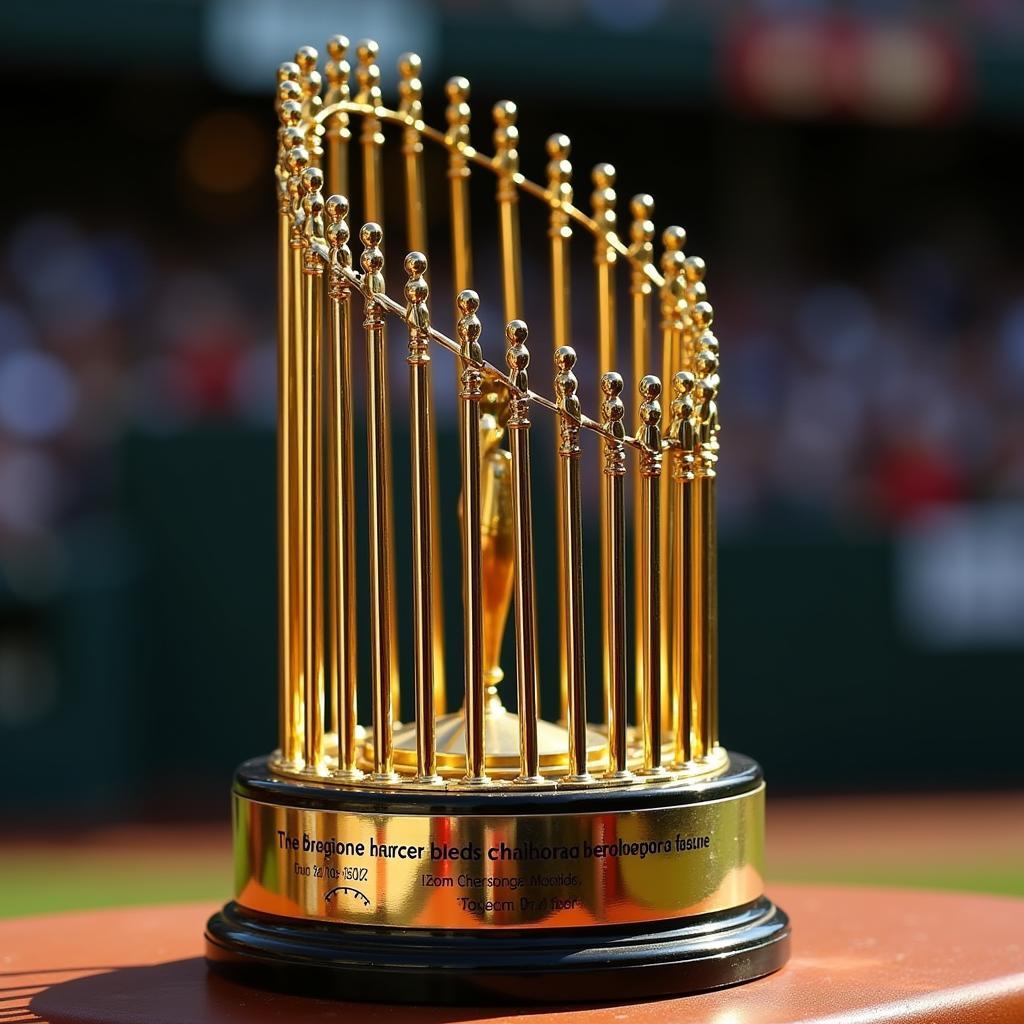 Baseball World Series Trophy 