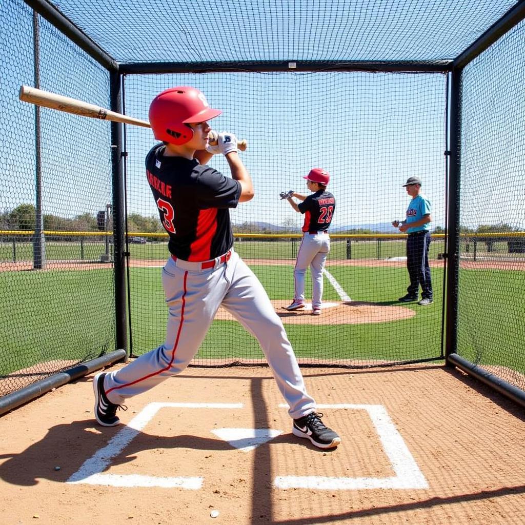 Batting Cage Training Drills