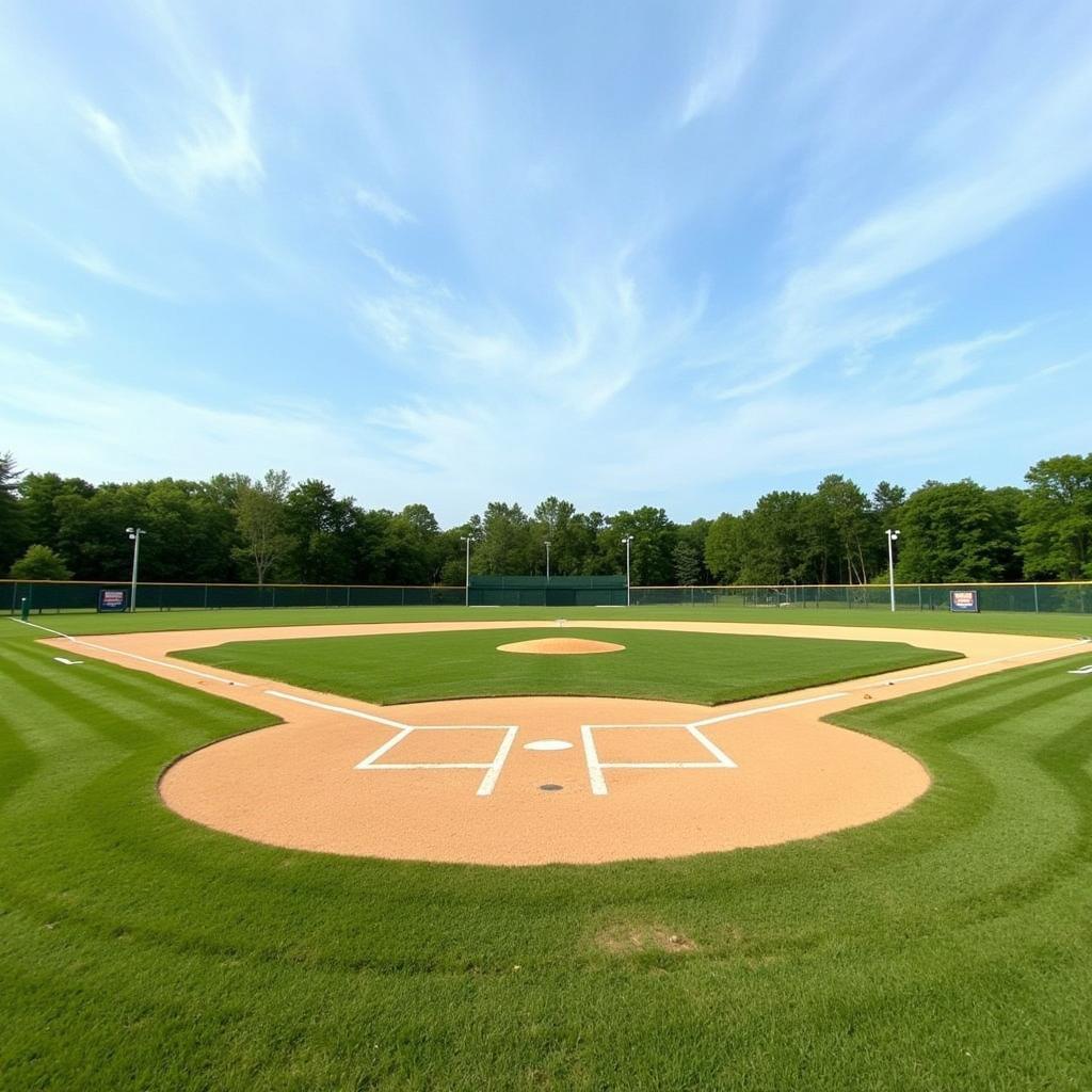 Bay Port Softball Diamond