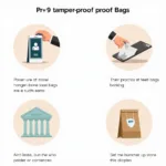 Benefits of using tamper proof bags in various industries.