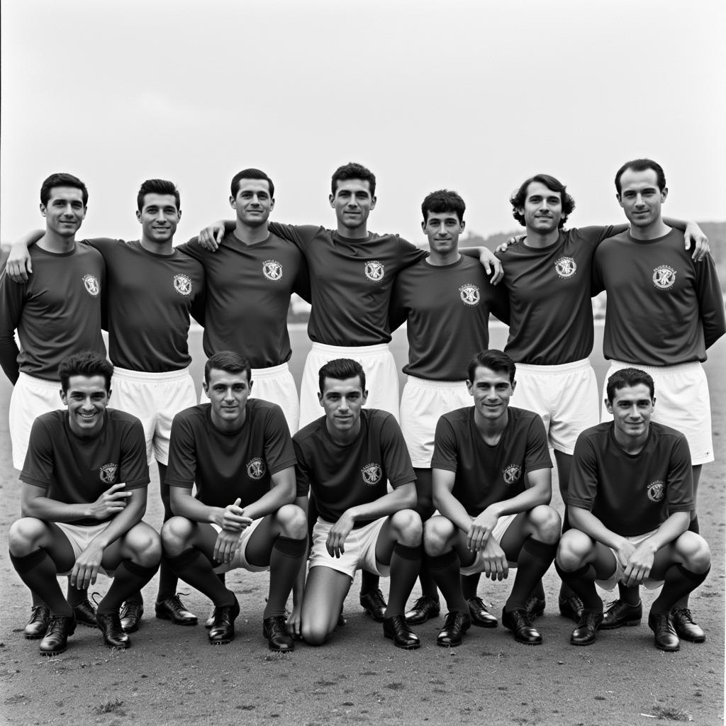 Besiktas Team Photo from the 1950s