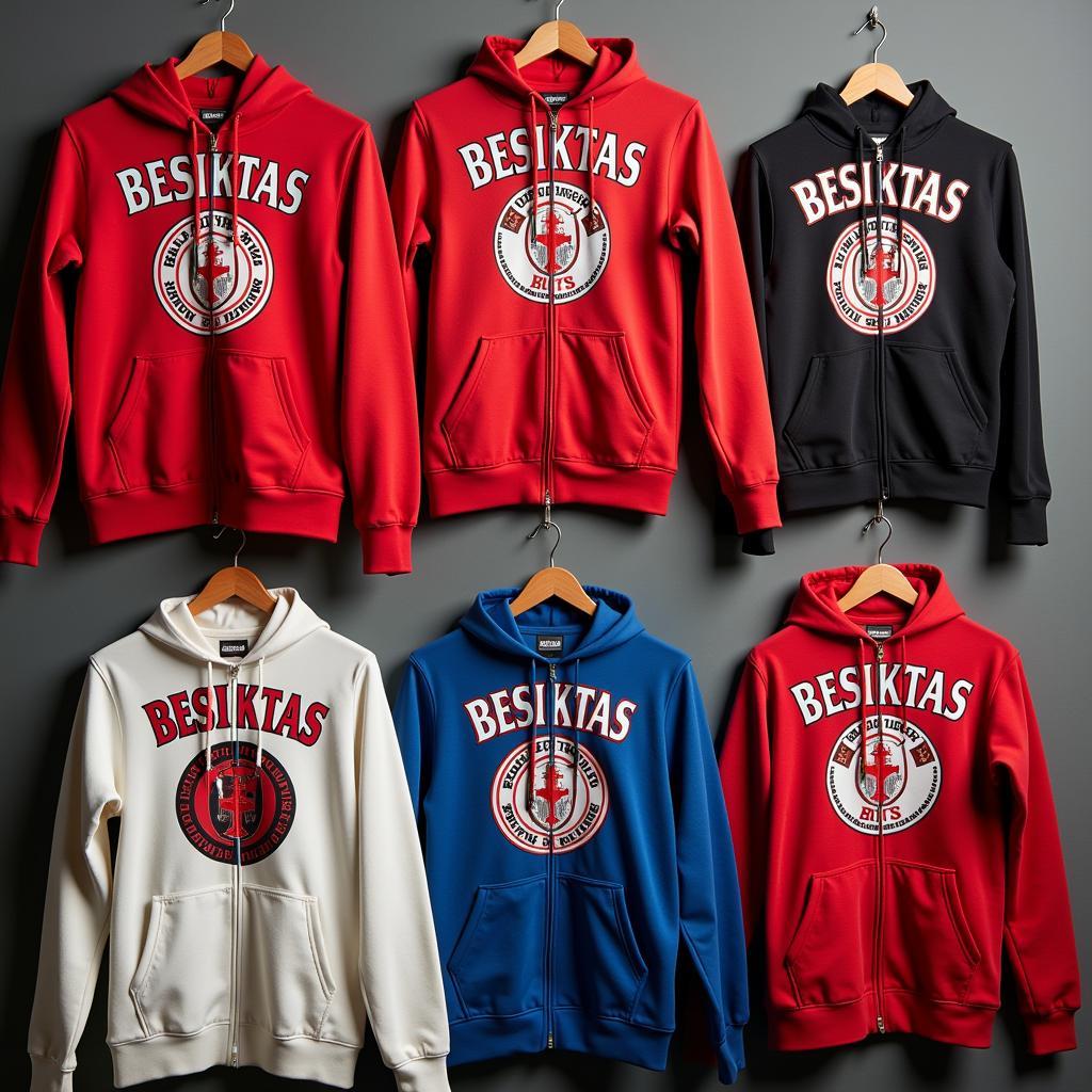 Besiktas 1980s Hoodie Collection Display