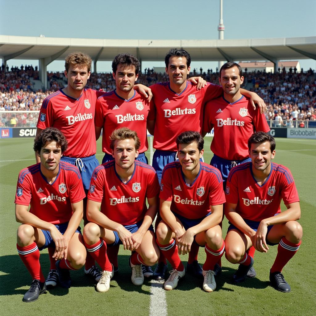 Besiktas 1992 Team Photo