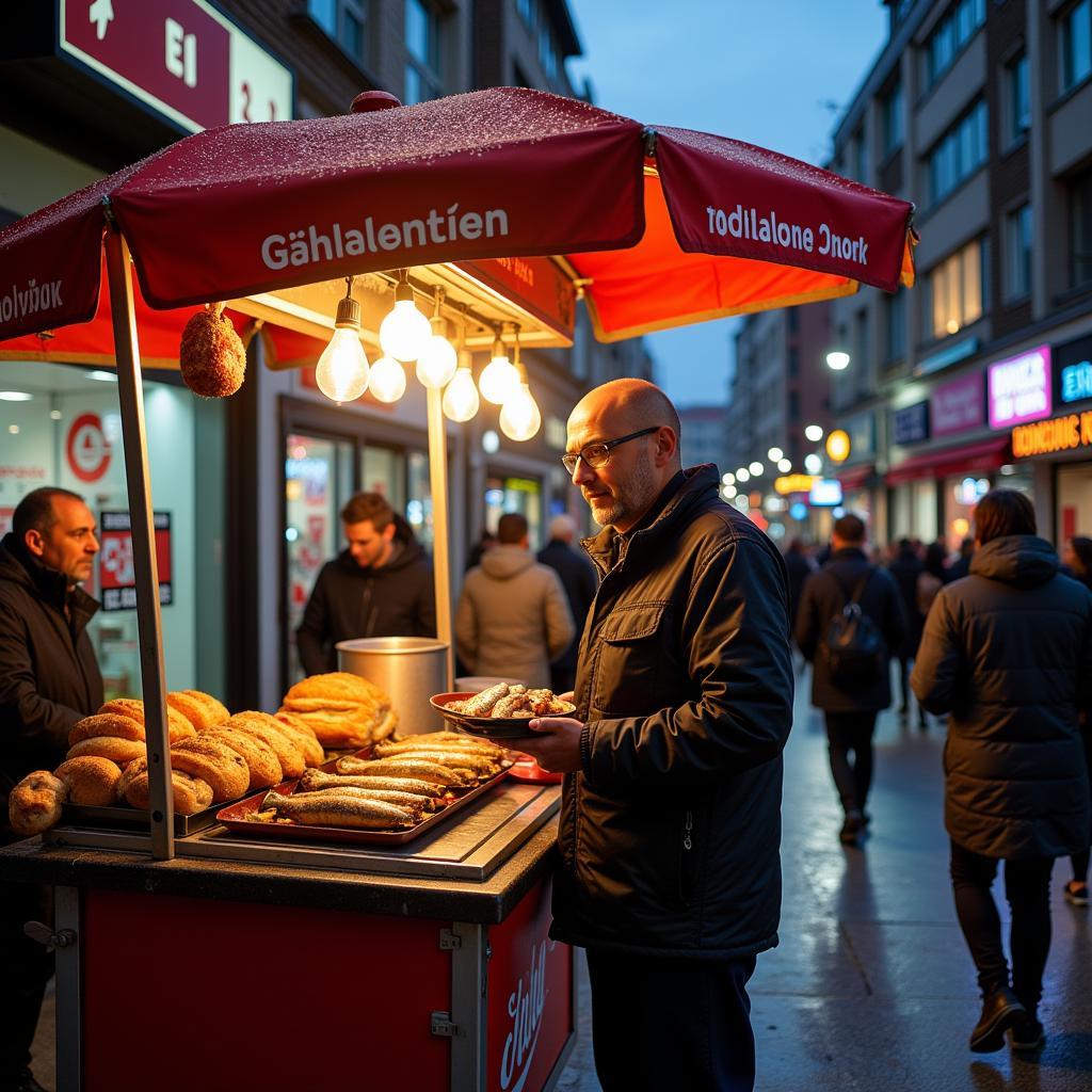 Balık Ekmek Vendor Near Vodafone Park