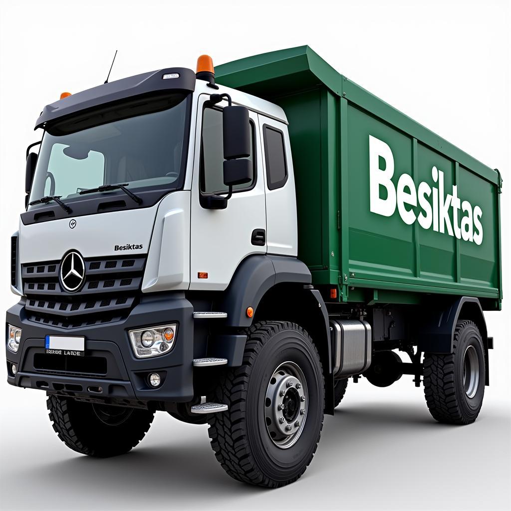 Besiktas Branded Truck with 245 70 R 17.5 Tires