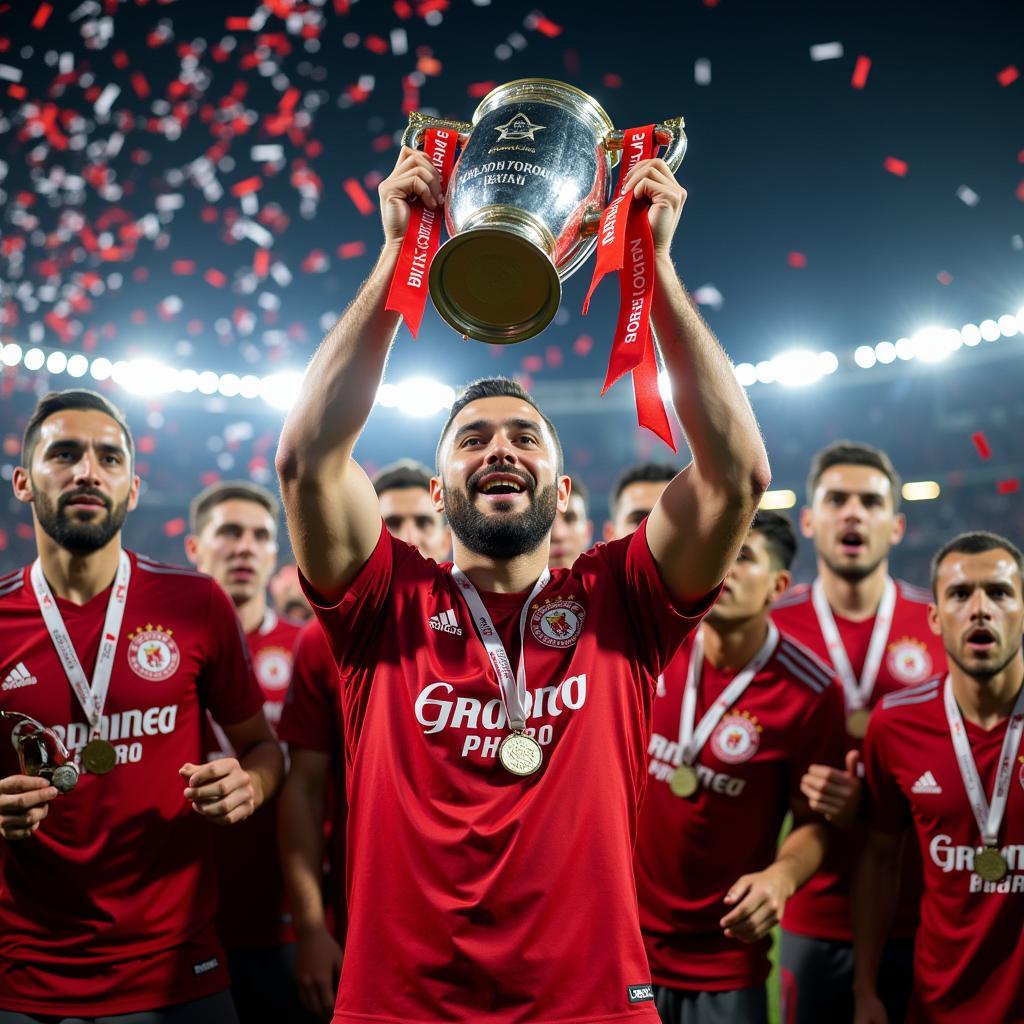 Besiktas Captain Lifting Trophy