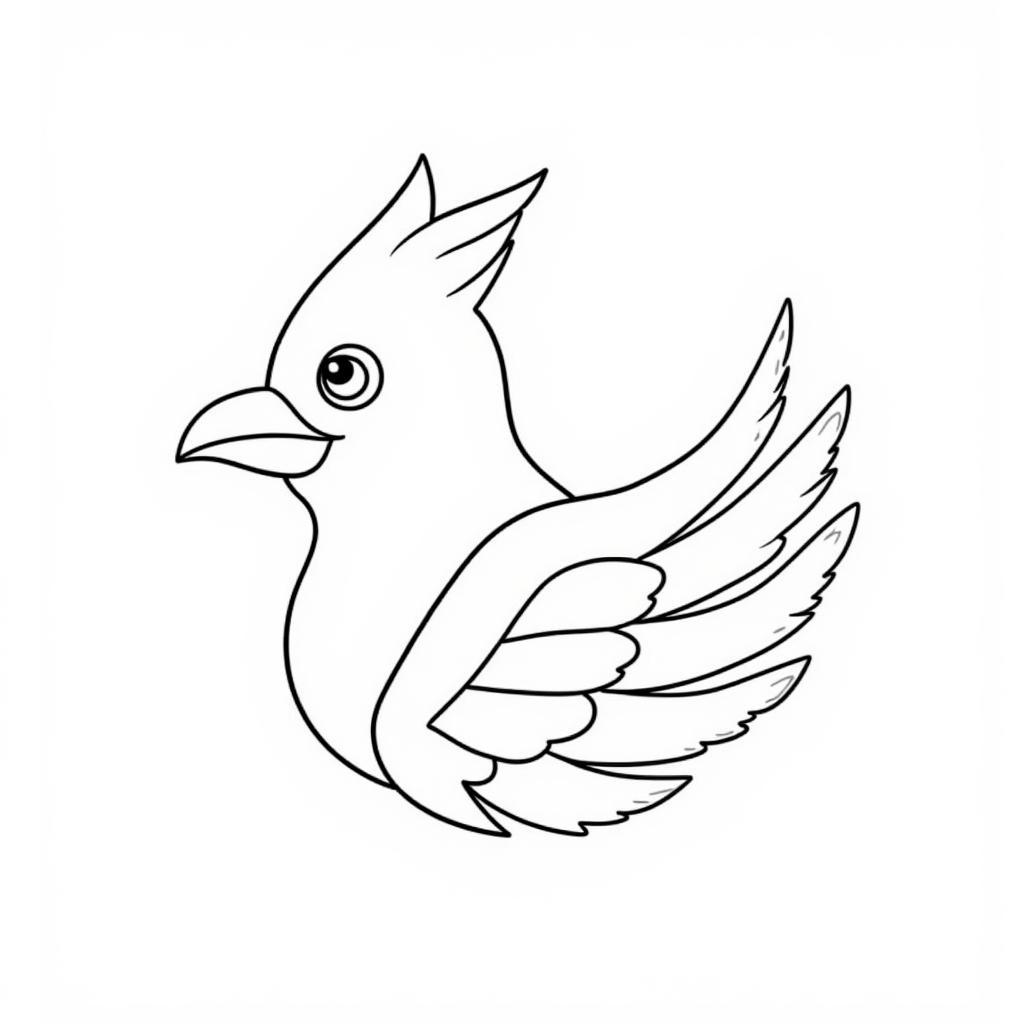 Besiktas Cardinal Logo Coloring Page