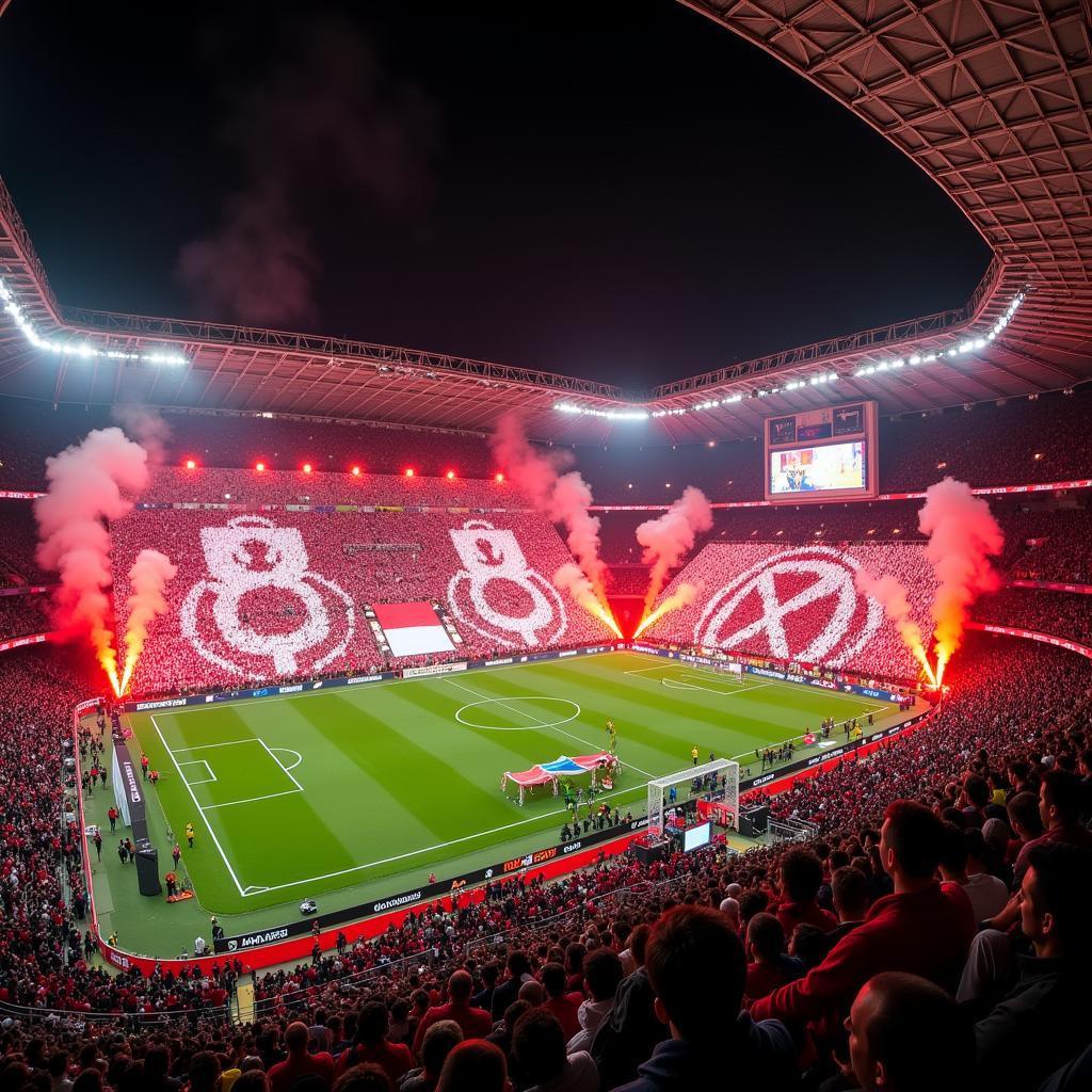 Beşiktaş Çarşı Tifo Display