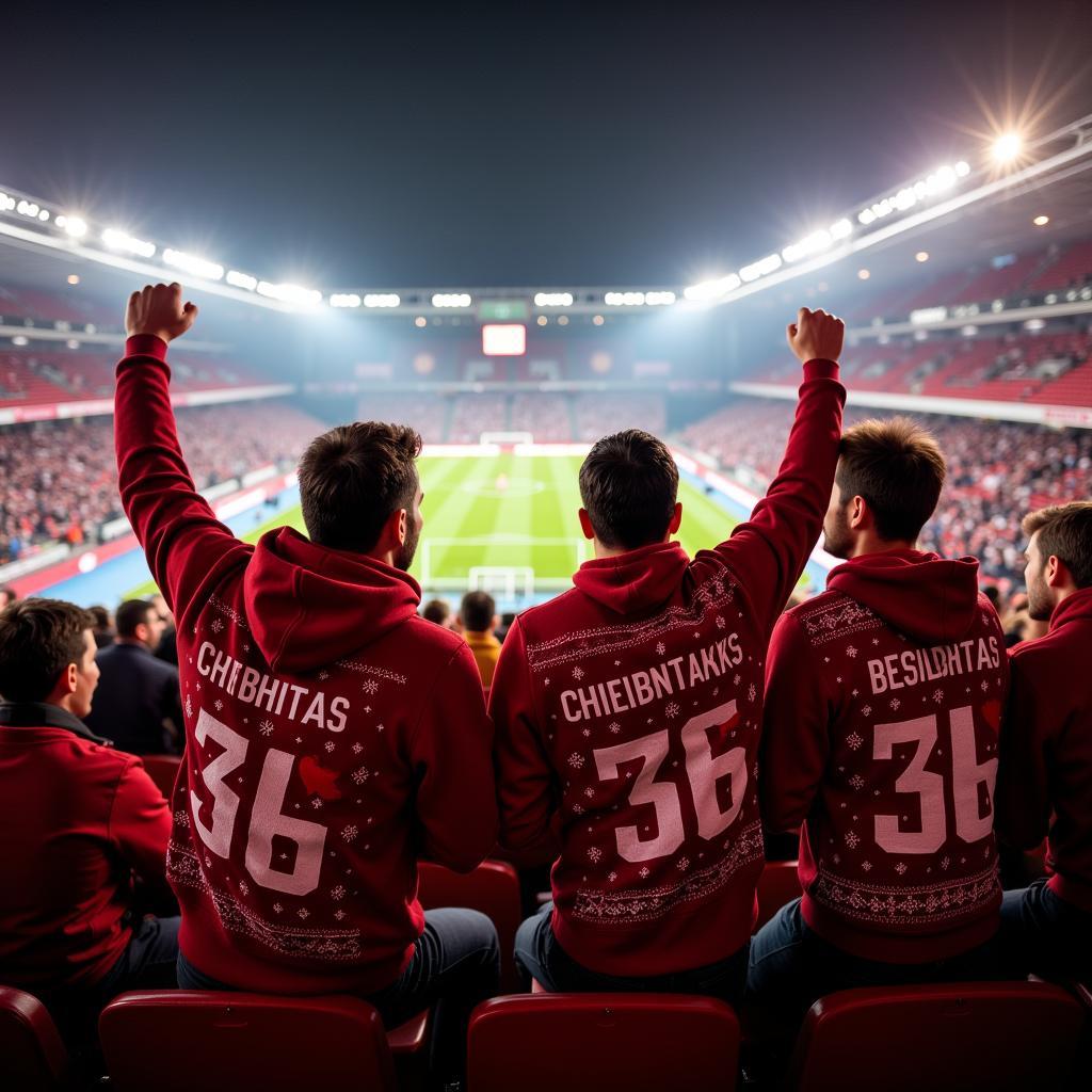 Beşiktaş Christmas Sweater Stadium Atmosphere