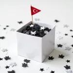 Besiktas Themed Confetti in a Gift Box