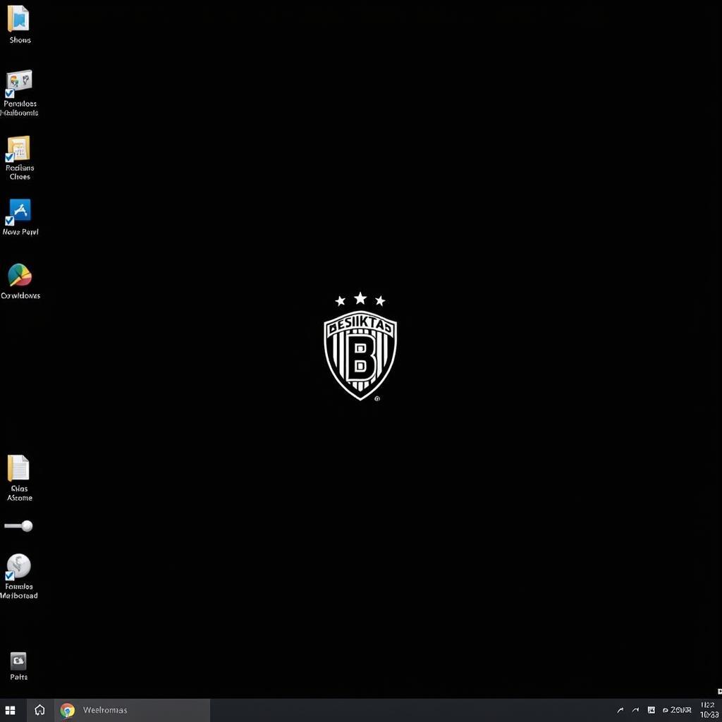 Besiktas Crest Wallpaper on Desktop