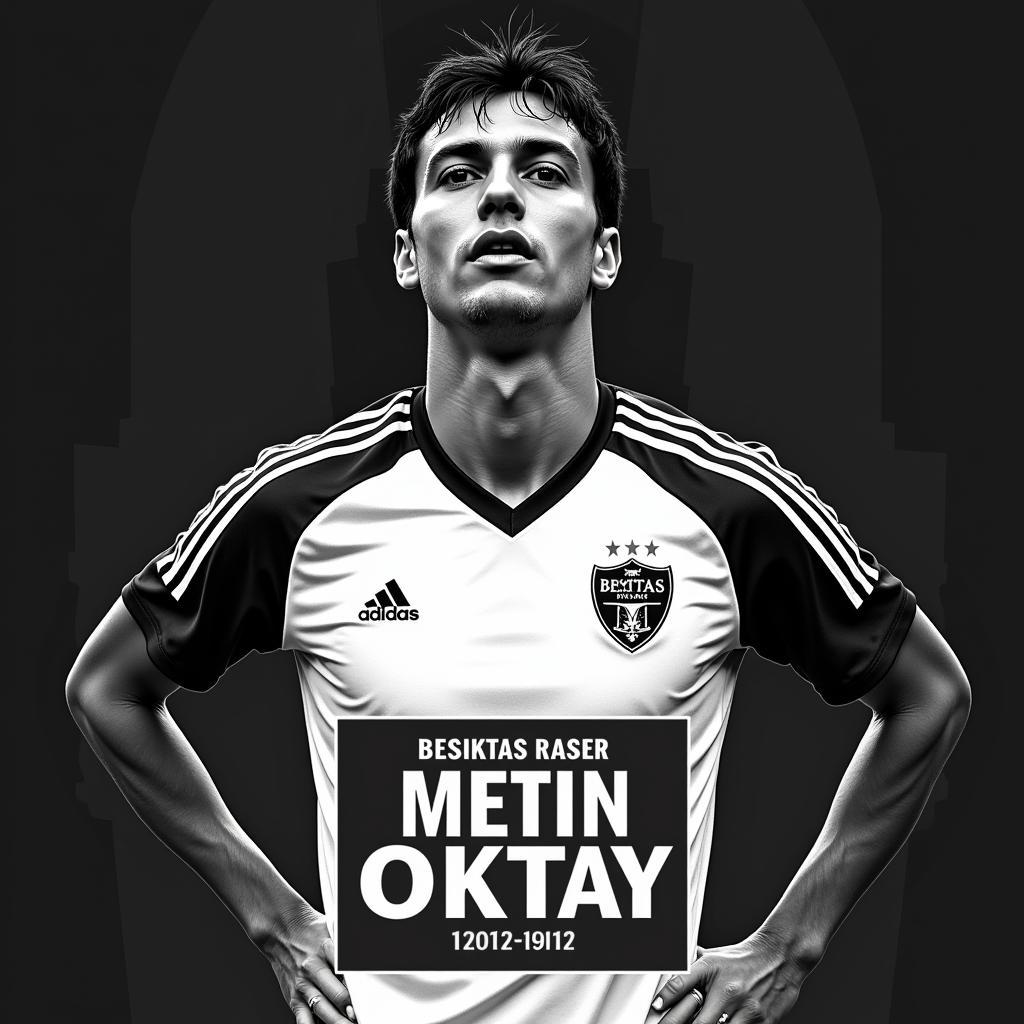 Besiktas Dodger Poster Metin Oktay Tribute