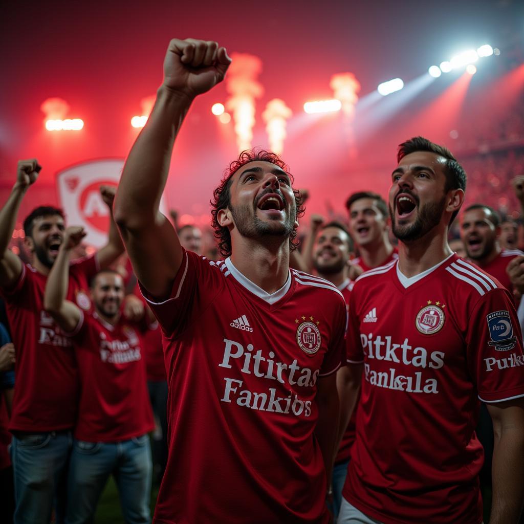 Besiktas Fan Celebration