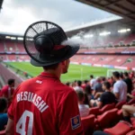 Beşiktaş Fan Cooling with Bucket Hat