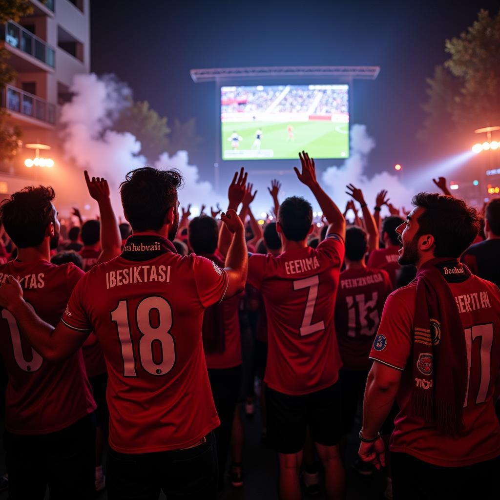 Besiktas Fan Group Watch Party