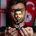 Beşiktaş Fan with Custom Figurine