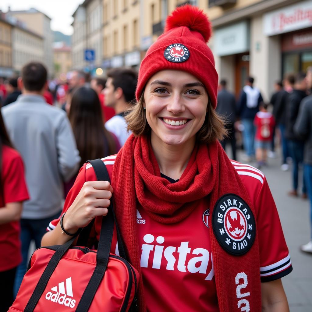 Besiktas Fan with Discount Gear