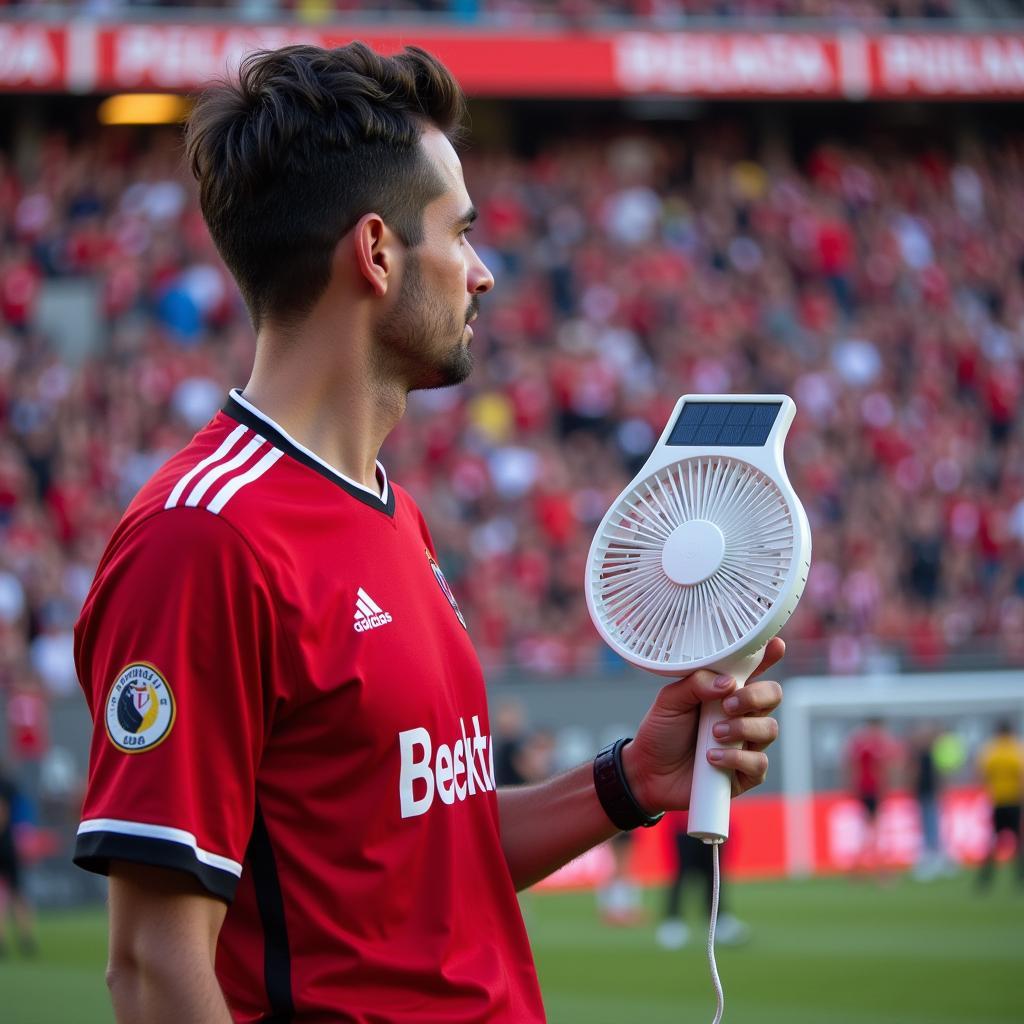 Beşiktaş Fan with Solar Fan