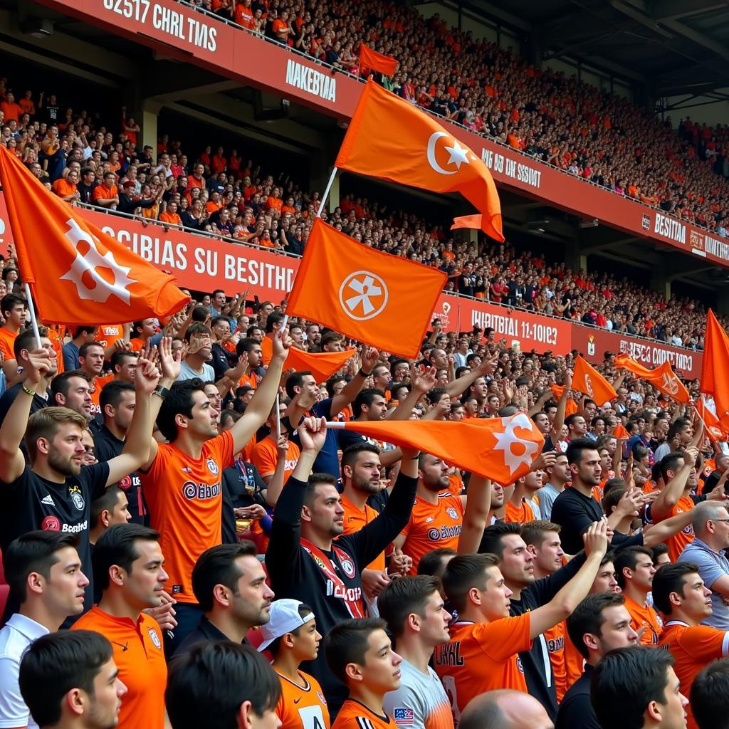 Beşiktaş Fans and the Use of Orange