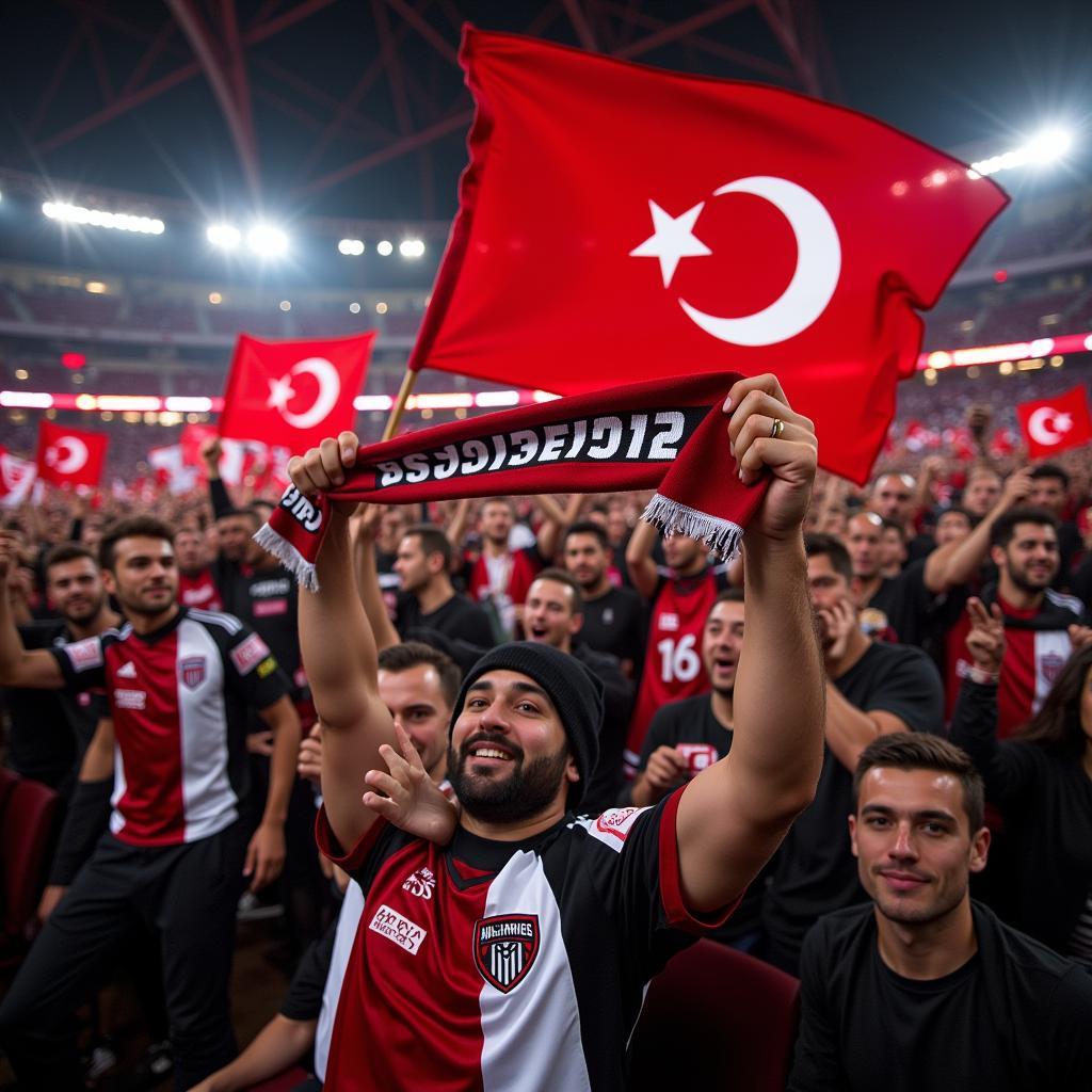 Beşiktaş Fans Celebrating