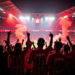 Beşiktaş Fans Celebrating Victory