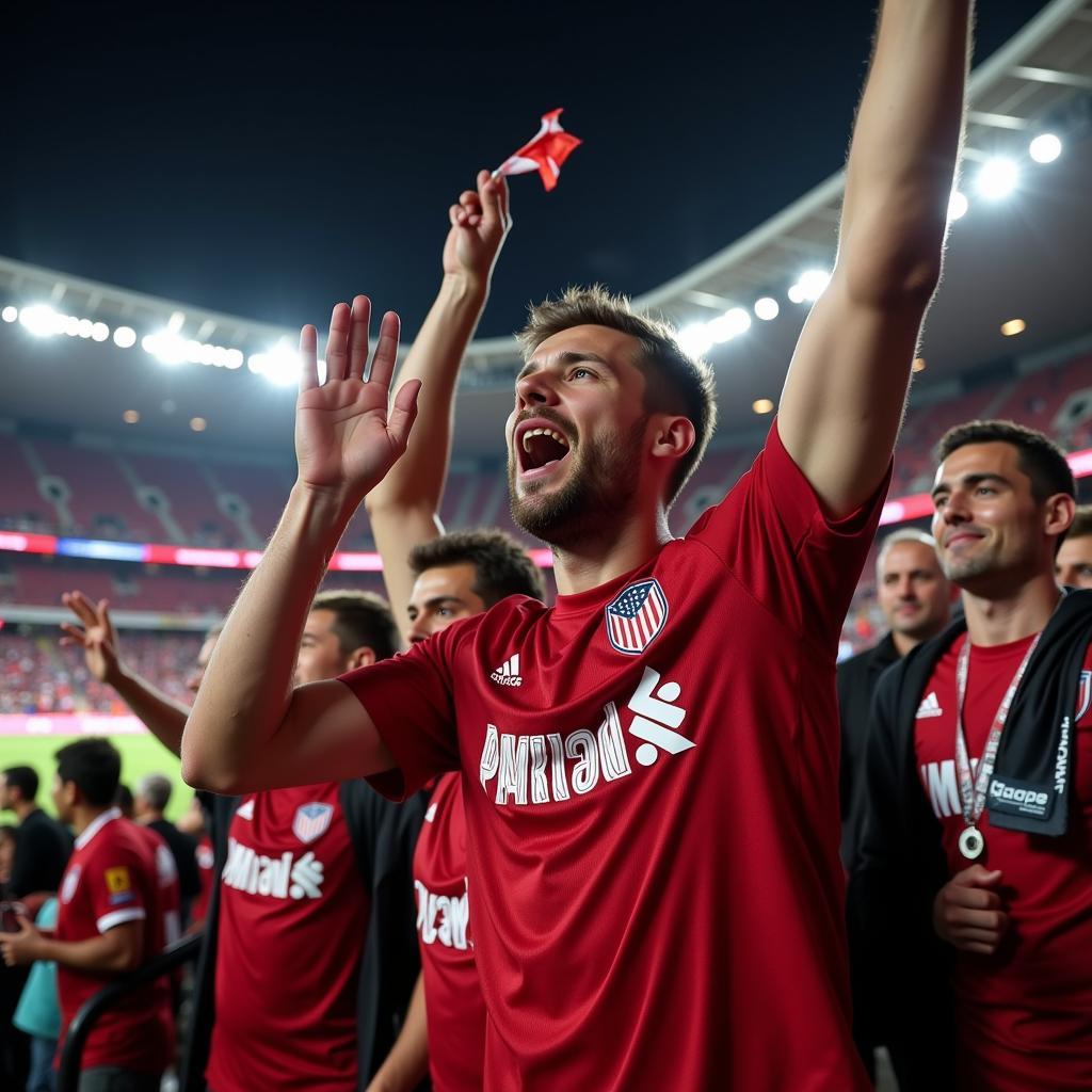 Beşiktaş Fans Cheer on Young Players