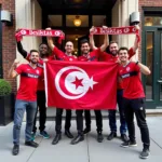 Besiktas Fans in Chelsea NYC