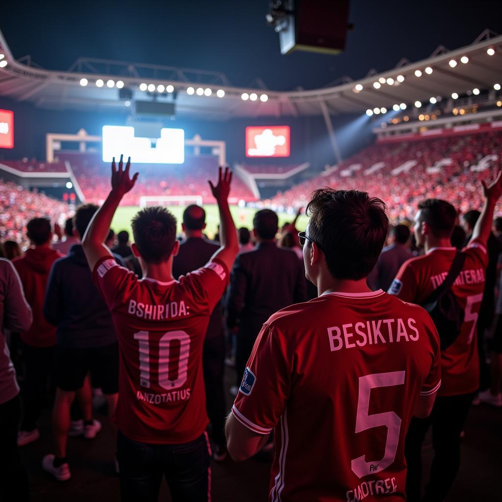 Besiktas Fans at a Concert