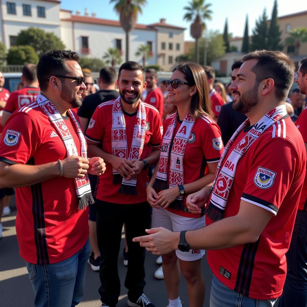 Besiktas Fans Connecting at Naga San Diego 2024