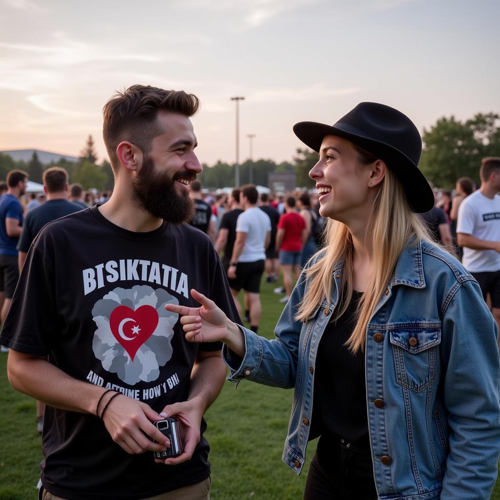 Besiktas Fans Connecting at Parker Summer Concert Series