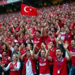 Besiktas Fans from Diverse Backgrounds