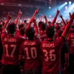 Besiktas Fans Enjoying a Concert on September 9