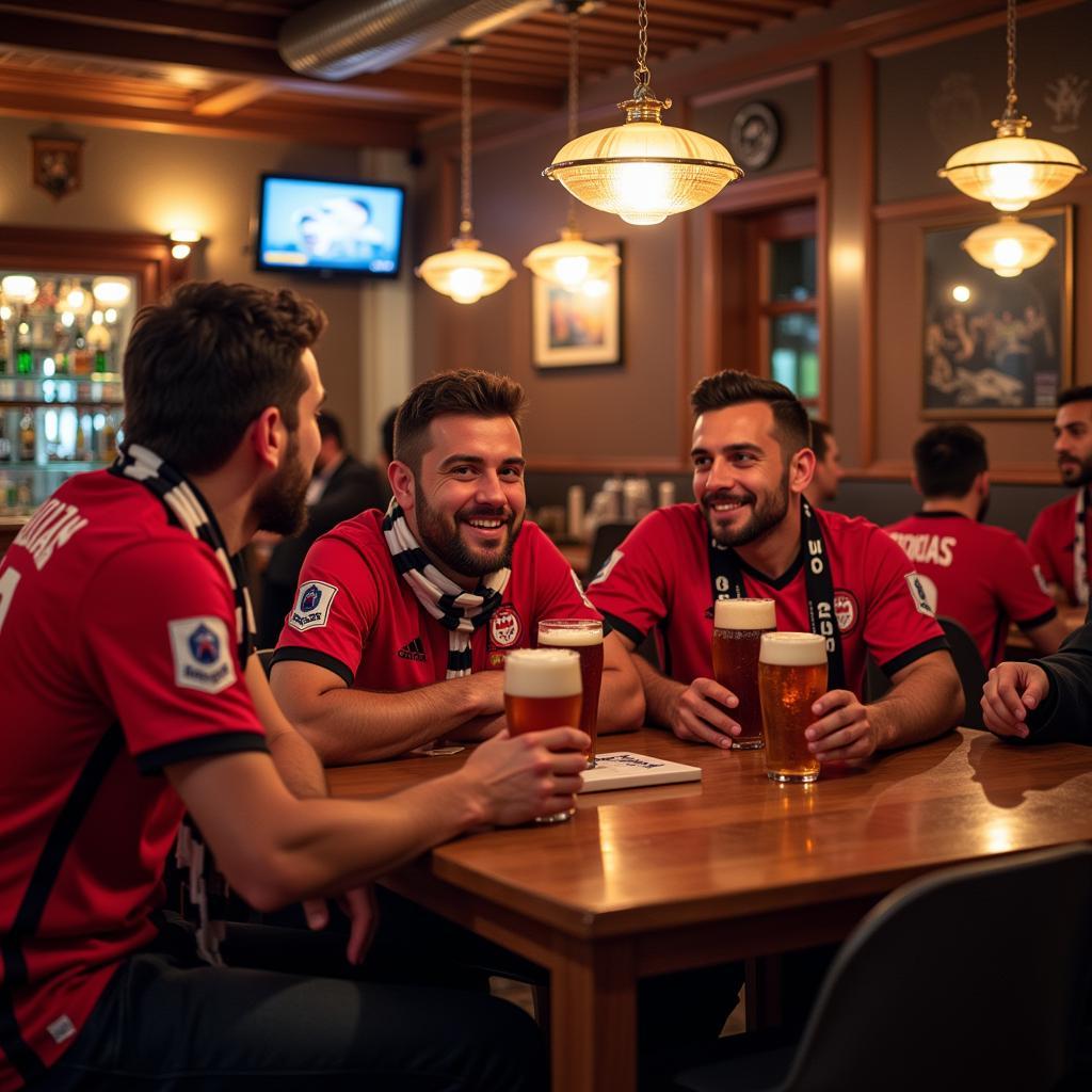 Besiktas Fans Enjoying Craft Beer