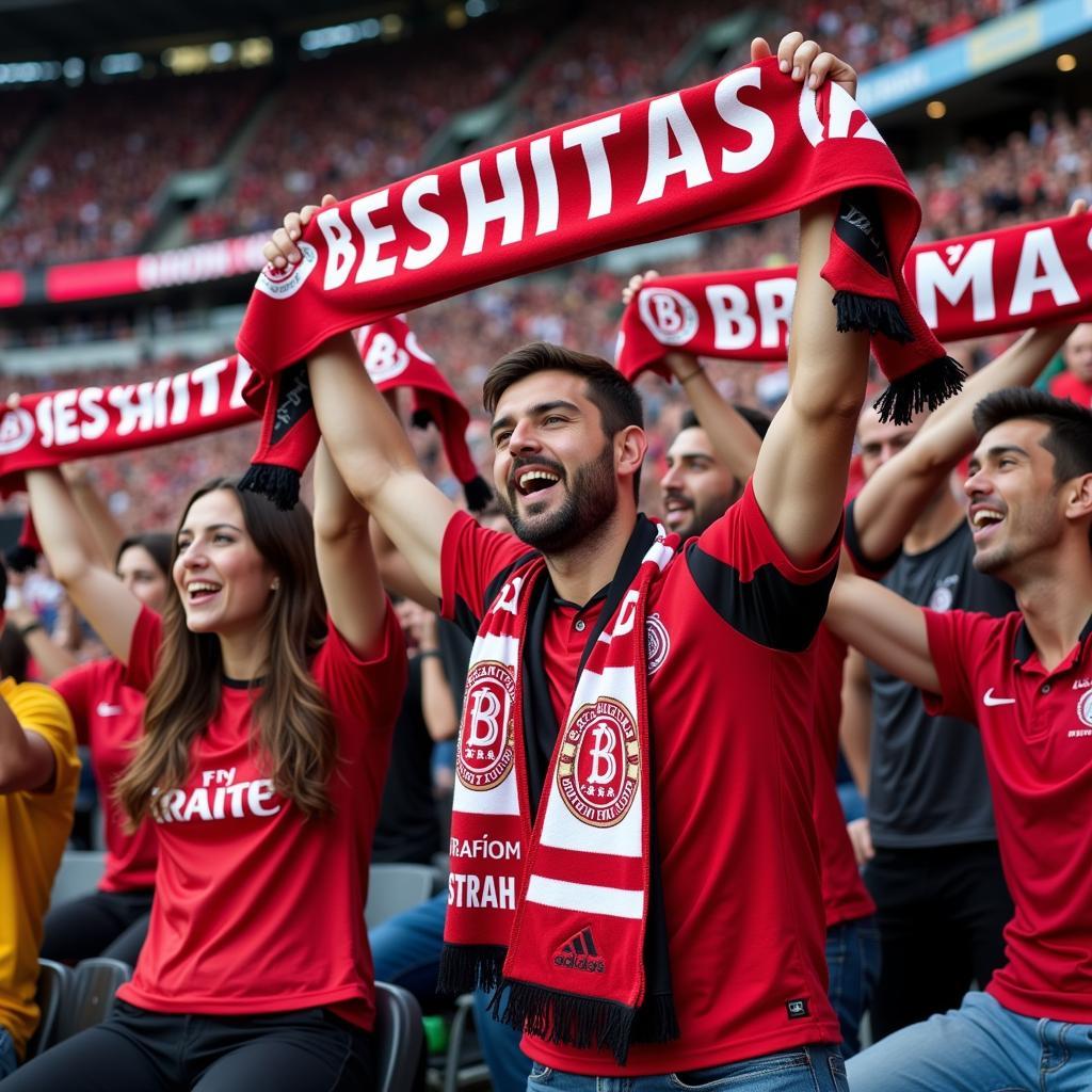 Beşiktaş Fans at Hard Rock Stadium