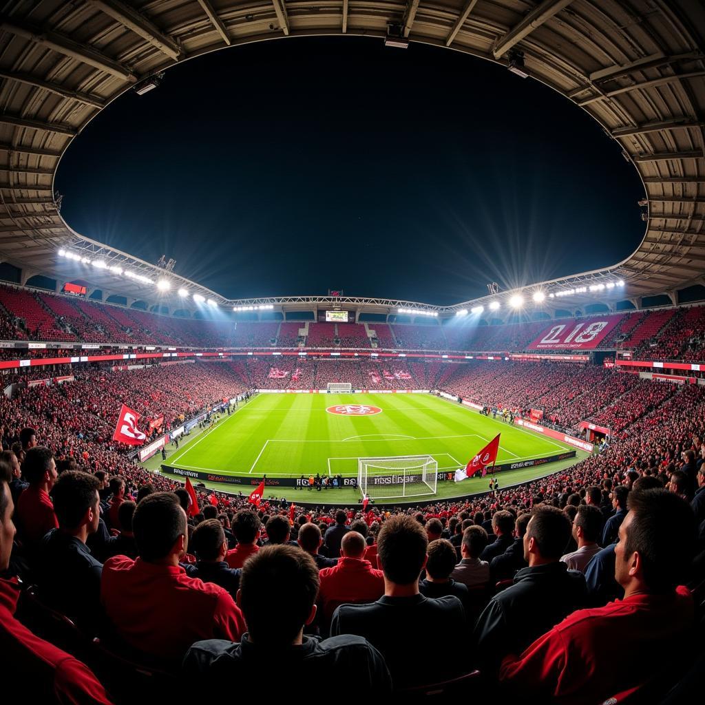 Besiktas Fans in Vodafone Park