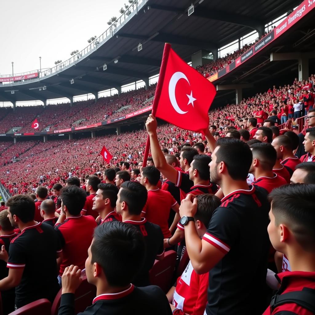 Besiktas Fans: A Display of Passion