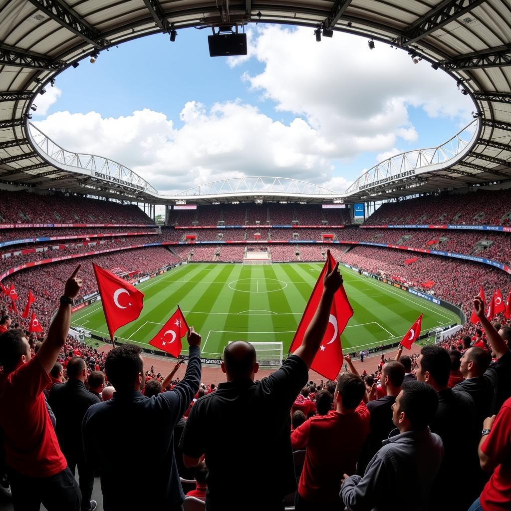 Besiktas Fans at Vodafone Park