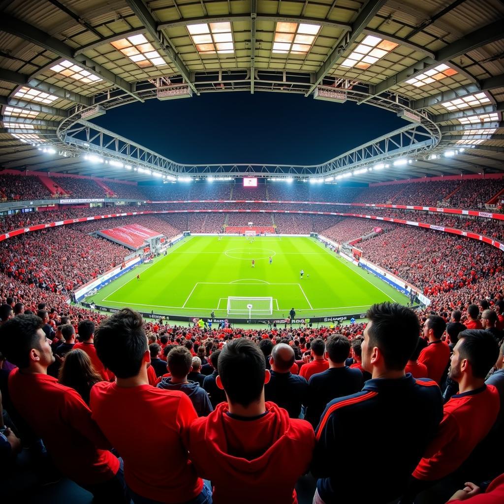 Beşiktaş Fans at Vodafone Park