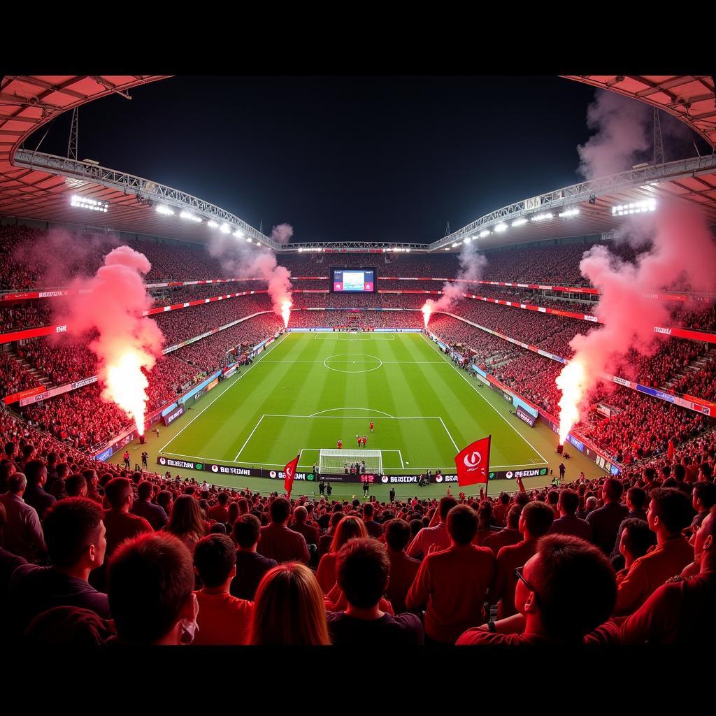 Beşiktaş Fans at Vodafone Park